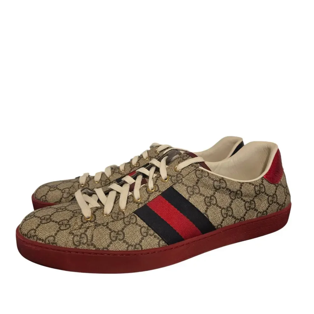 Gucci Ace GG Supreme Men's Sneakers Size 14